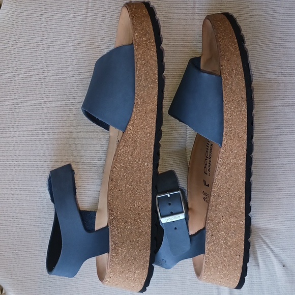 Birkenstock~ Papillio Glenda Sandal in blue - Picture 4 of 7